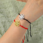 Black Metatron’s Cube Colored Bracelet