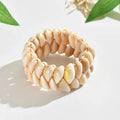 Boho cowrie shell bracelet
