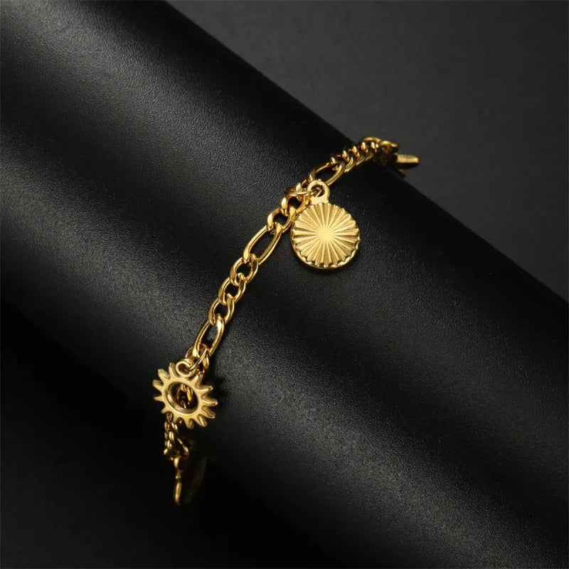Shell Bracelet for Women Gold