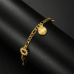 Shell Bracelet for Women Gold