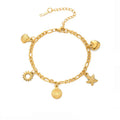 Shell Bracelet for Women Gold