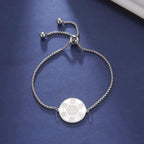 Protection Metatron's Cube Bracelet silver