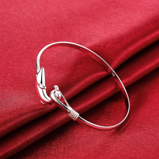 Dolphin Silver Bracelet for Women
