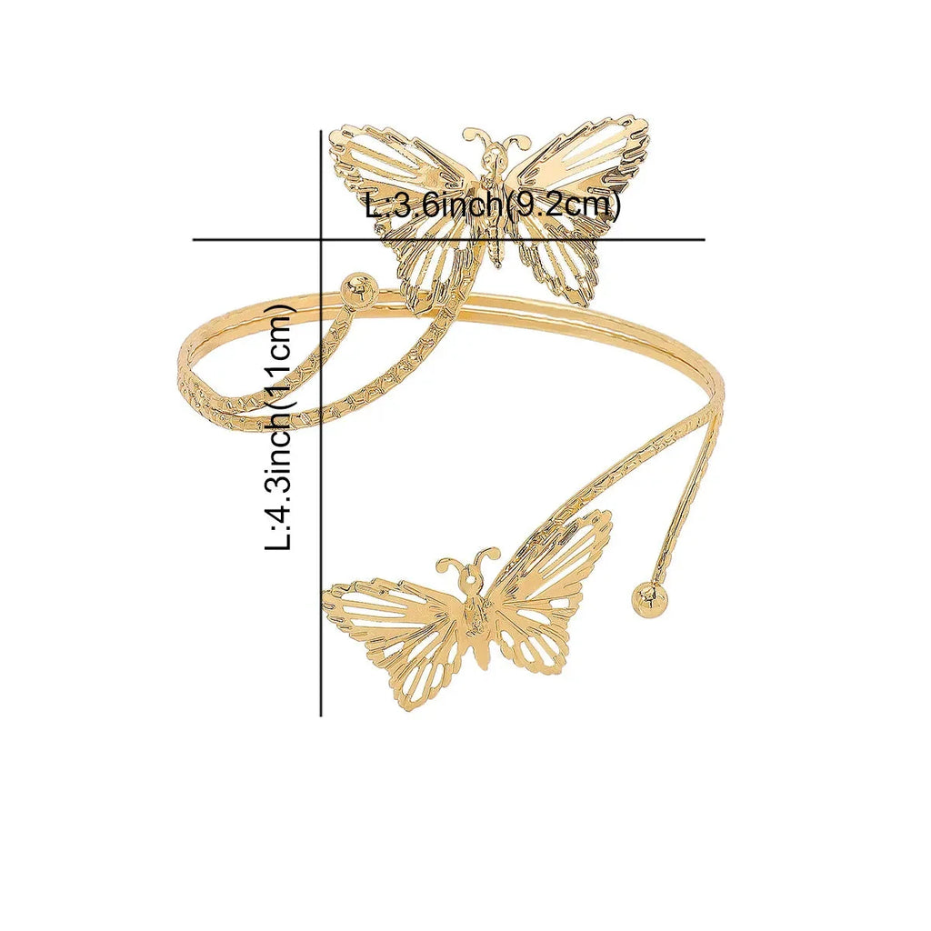 Elegant Arm Bracelet - Bicep Jewelry and Upper Arm Chain Ornament for Women