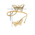 Elegant Arm Bracelet - Bicep Jewelry and Upper Arm Chain Ornament for Women