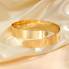 Gold women's arm bracelet - gold bicep chain