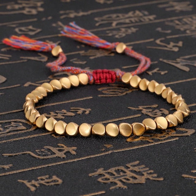 Tibetan Lucky Bracelet Gold