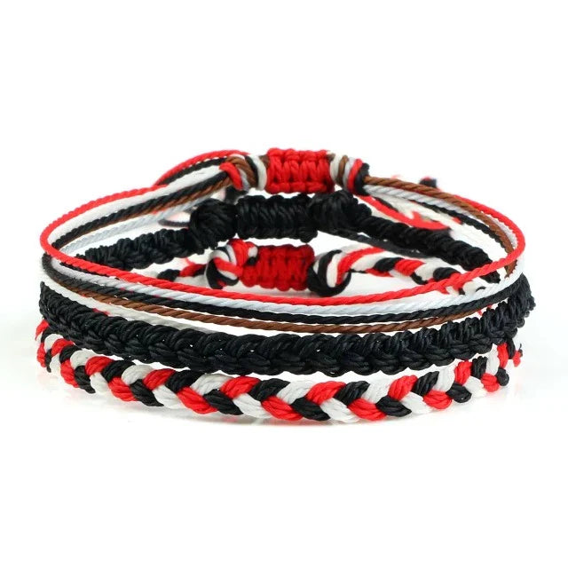 Braided Tibetan Lucky Bracelet 9 Colors black