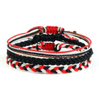 Braided Tibetan Lucky Bracelet 9 Colors black