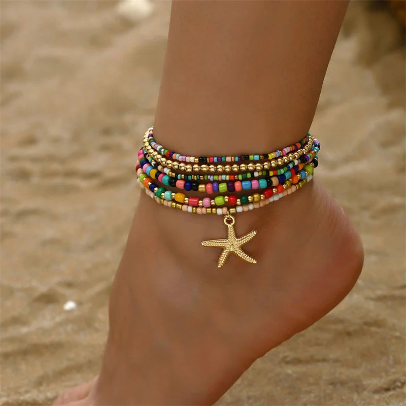 Ankle Bracelet with Lovely Shell 1