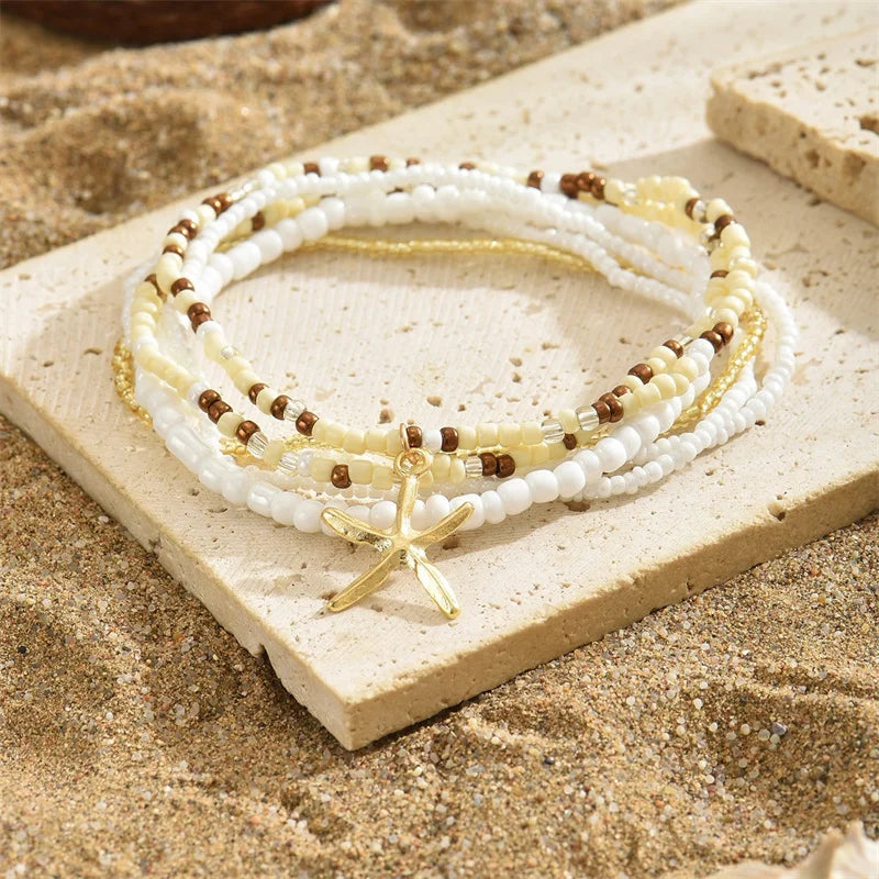 Ankle Bracelet with Lovely Shell 3