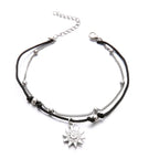 Double-Tier Sun Anklet
