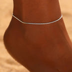 Fine Silver Anklet
