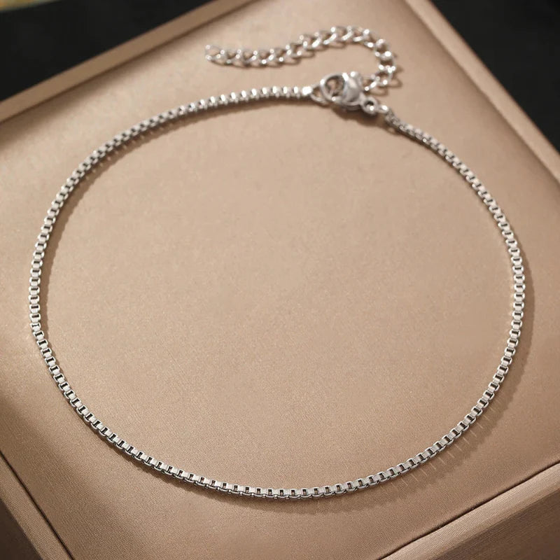 Fine Silver Anklet