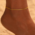 Fine Gold Anklet
