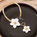 Flower anklet for women 