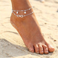 Infinity Anklet for Women silver