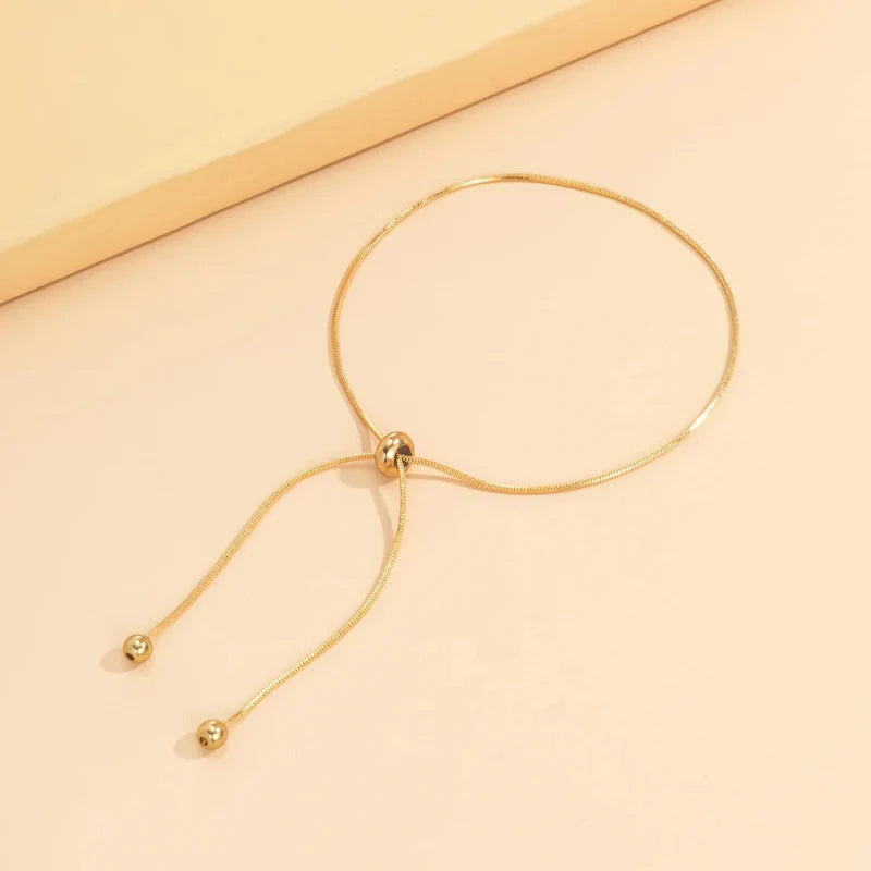 Gold Knot Anklet