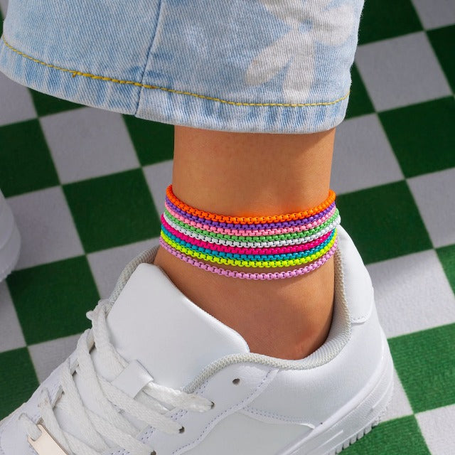 Women's Ankle Bracelet 9 Colors
