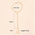Women's Hand Bracelet Jewelry Chain Finger & Hand