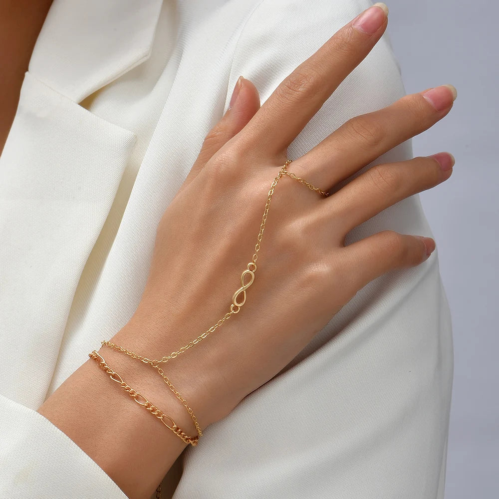 Women's Hand Bracelet Women's Jewelry Hand & Finger Chain