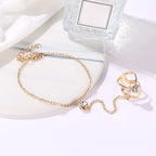 Zircon Hand Bracelet - Women's Jewelry Hand & Finger Chain