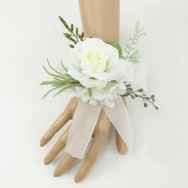 Wedding Flower Bracelet for Women