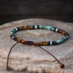 Natural Tiger's Eye Stone Protection Bracelet