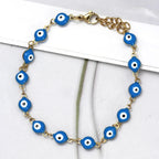 Evil Eye Protection Bracelet for Men or Women blue