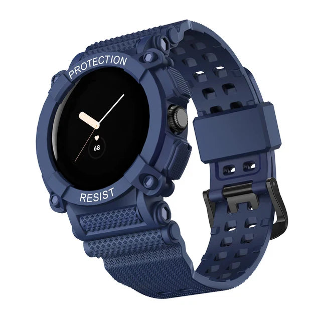 Solid Protective Bracelet for Google Pixel Watch 1 & 2 smartwatch blue