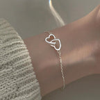 Double Heart Lucky Bracelet