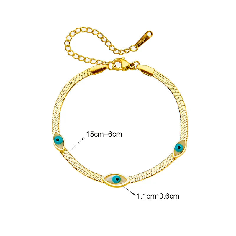 Elegant Evil Eye Bracelet for Women