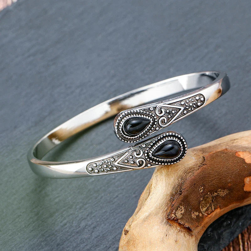 Elegant Ethnic Style Bracelet black