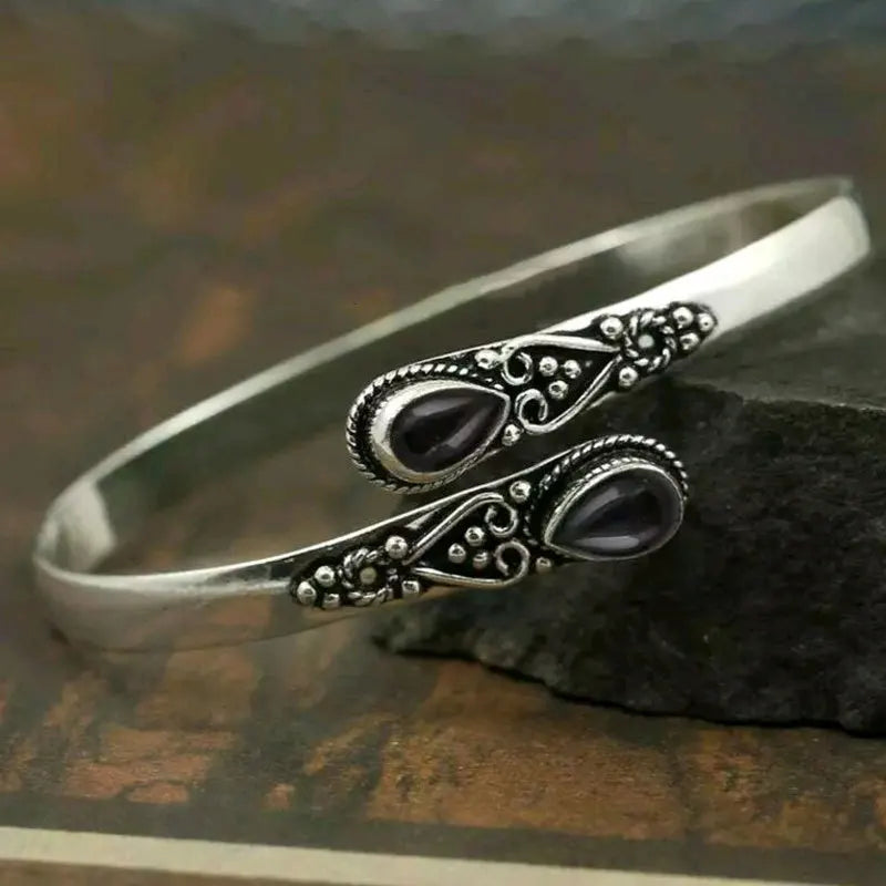 Elegant Ethnic Style Bracelet black