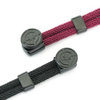 Black Compass Rope Bracelet Rose of the Winds 