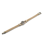 Beige Rope Bracelet with Compass Rose