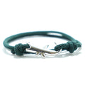 Green Shark Cord Bracelet