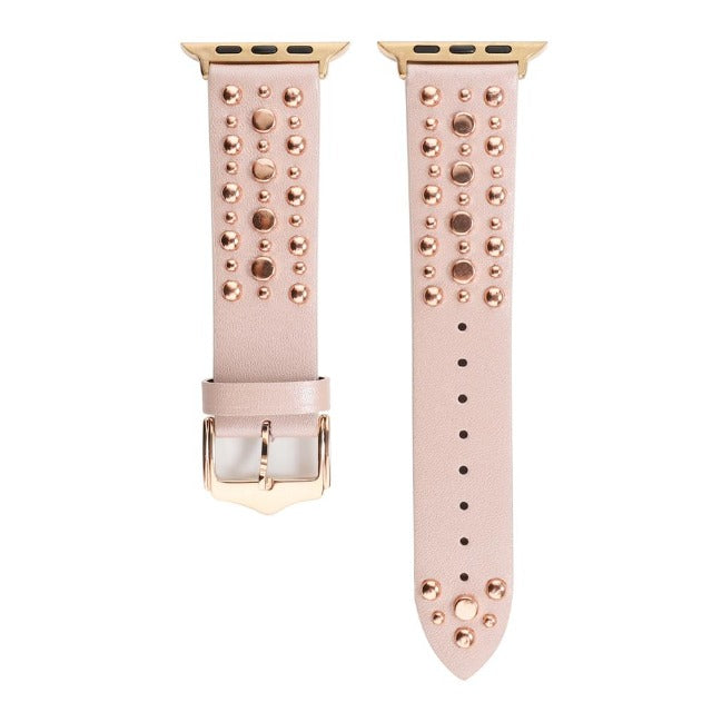 Rivet Leather Straps for Apple Watch