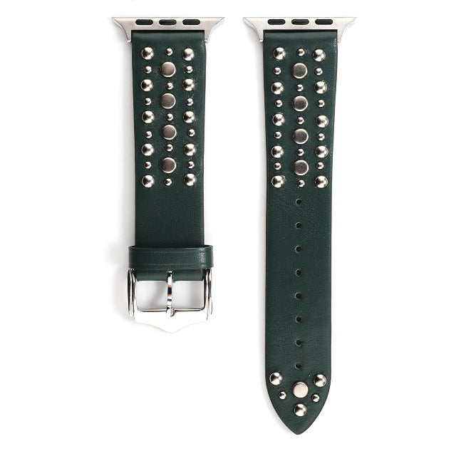 Rivet Leather Straps for Apple Watch