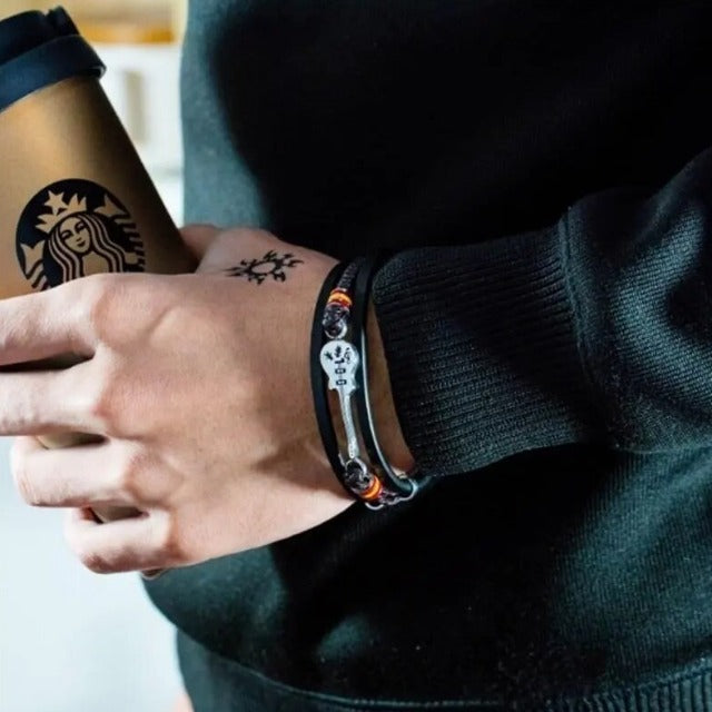 Leather Guitar Bracelet