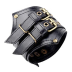 Black Viking Celtic Runes Bracelet