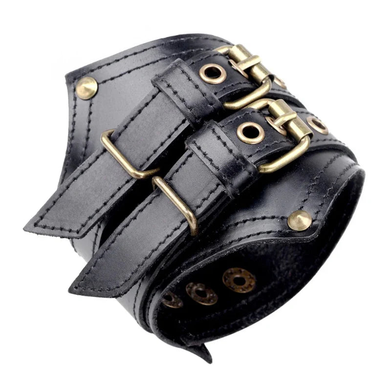 Black Viking Celtic Runes Bracelet