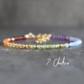 Natural Stone 7 Chakras Bracelet