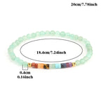 Natural Stone 7 Chakras Bracelet
