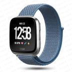 Fitibit Versa 3 Versa 4 Sense 2 Fabric Watch Band blue