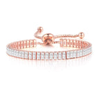 Colored Zircon Birthstone Bracelet