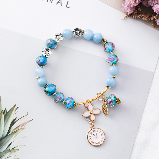 Ethnic Women's Bracelet sky blue