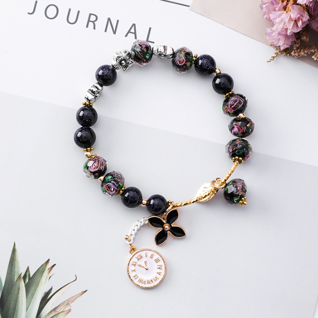 Ethnic Women's Bracelet black