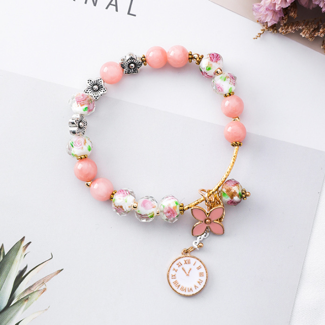 Ethnic Women's Bracelet pink