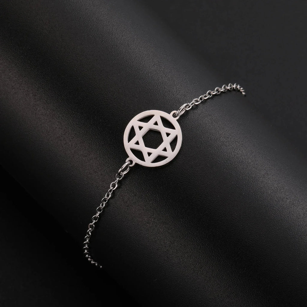 David Star Bracelet silver